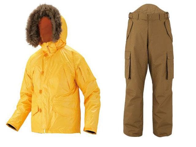 がまかつ ライトフィールドスーツ イエロー L フィッシングスーツ メンズ