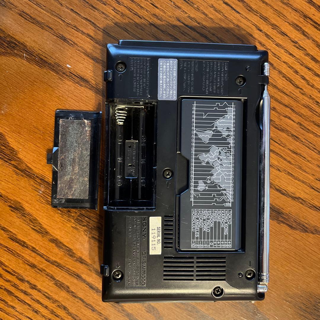SONY ICF-SW7600G 短波ラジオ 本体