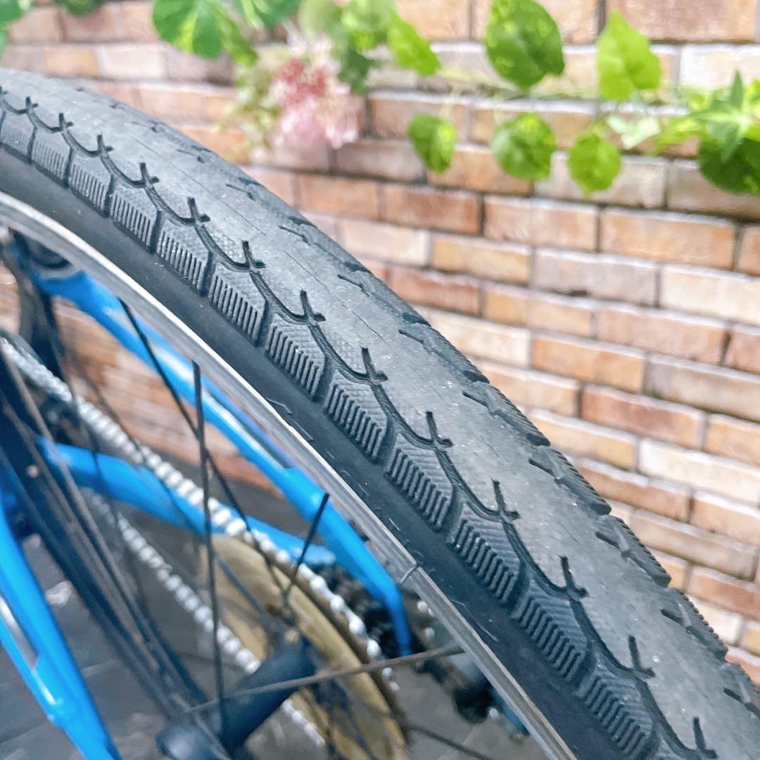 【29】子供用自転車 子供車 GIANT ESCAPJR ブルー 24インチ