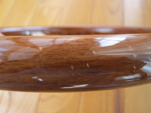 【美品】Payton ウッド ステアリングホイール 直径36cm