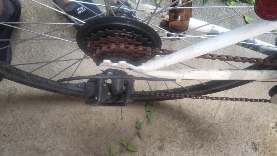 中古）RENAULT クロスバイク ホワイト 変速　ノーマル