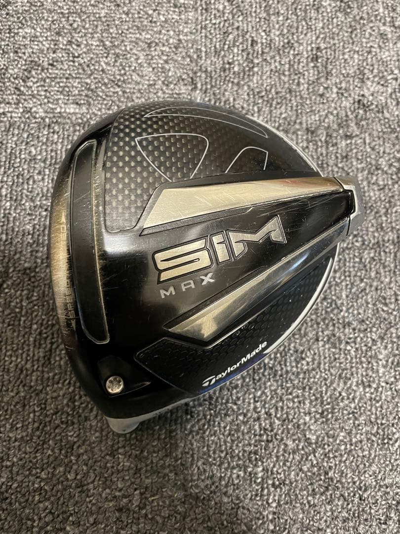 テーラーメイド　SIM MAX ドライバー 10.5°ヘッドのみ レフティ