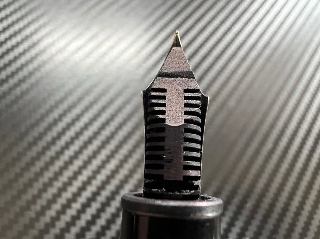 美品 モンブラン マイスターシュテュック 146 14C 全金 EF 万年筆