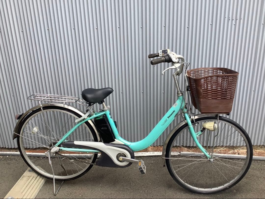 パナソニック新機種電動アシスト自転車vivi alfit26インチブルーアルミ