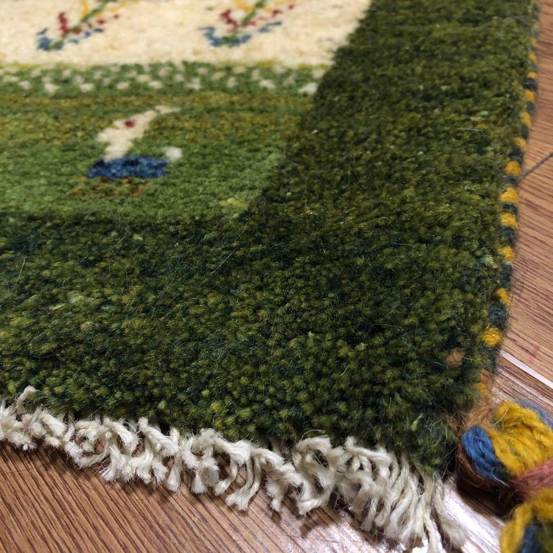 ペルシャギャッベ (ギャベ) ギャッベ 玄関マット No.2327