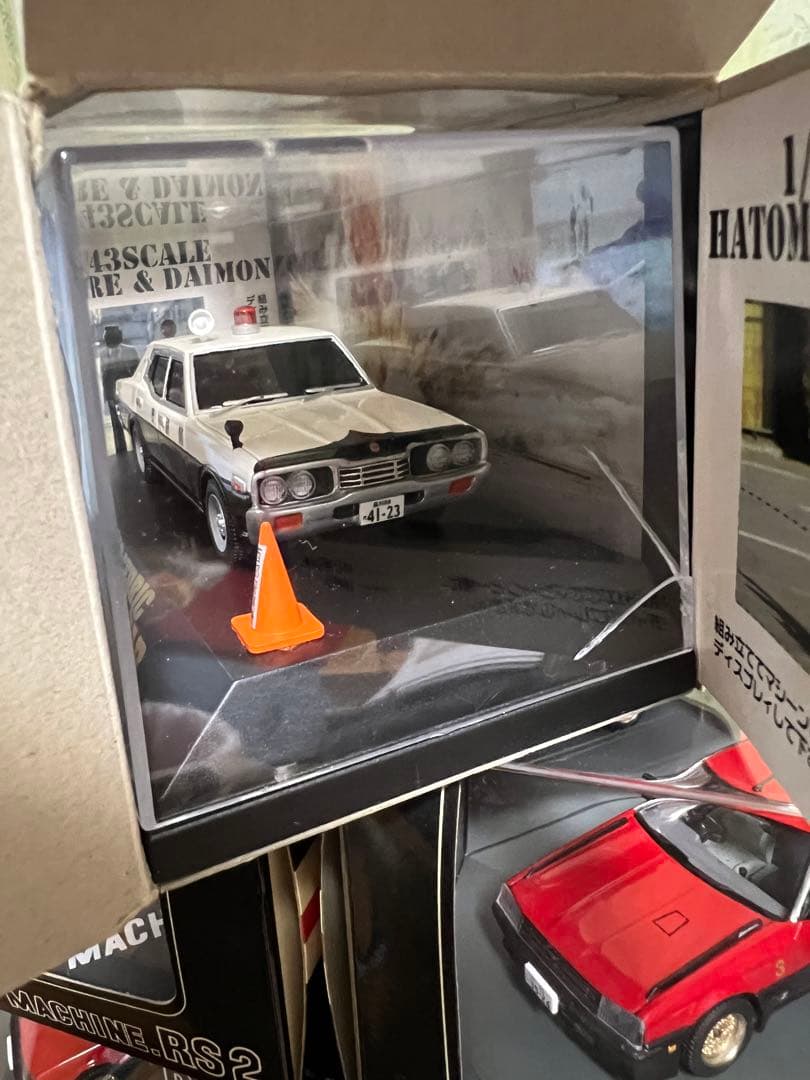 西部警察 ミニカー スーパーZ マシンX マシンRS RS1.2.3 大門軍団