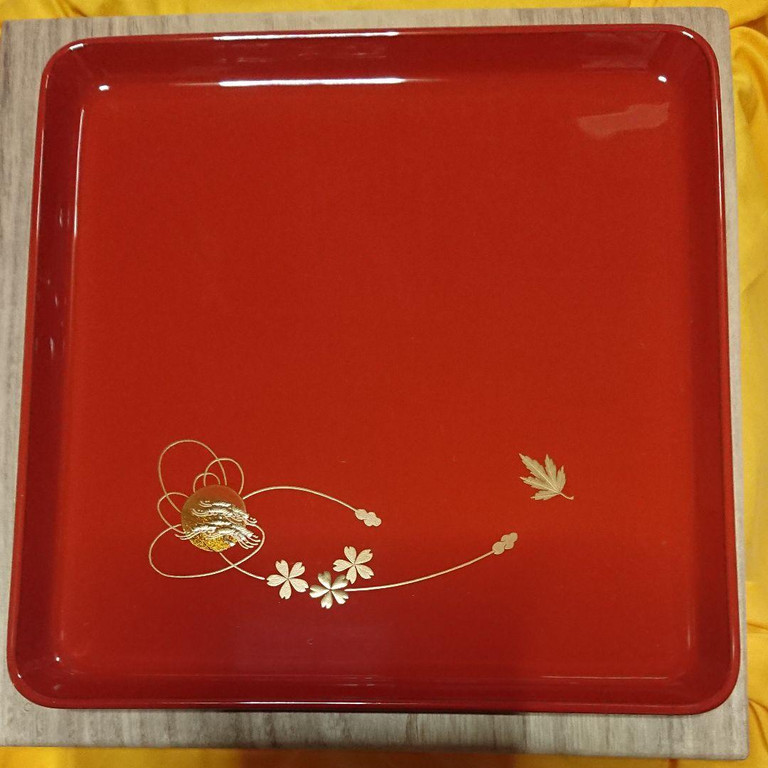 高級輪島塗卓上会席膳五客☆池端漆香堂わじま龍作・極美品