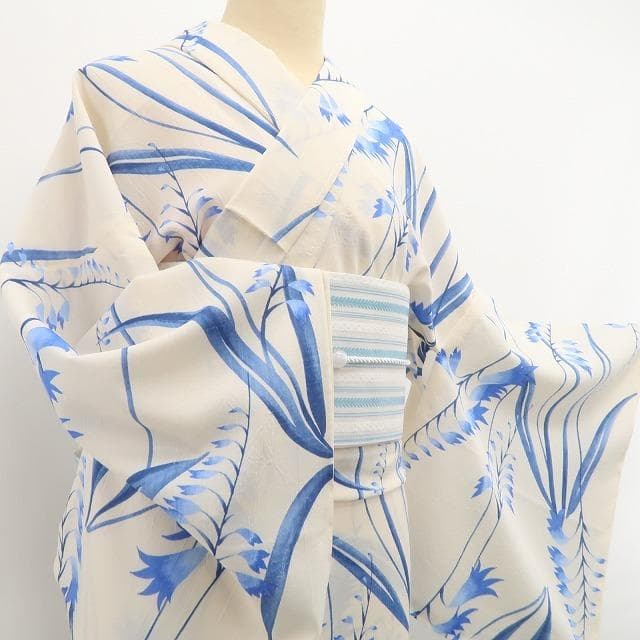 あねさん☆ 新品 セオ・アルファ 加賀友禅 能川光陽 蘭 浴衣 6390