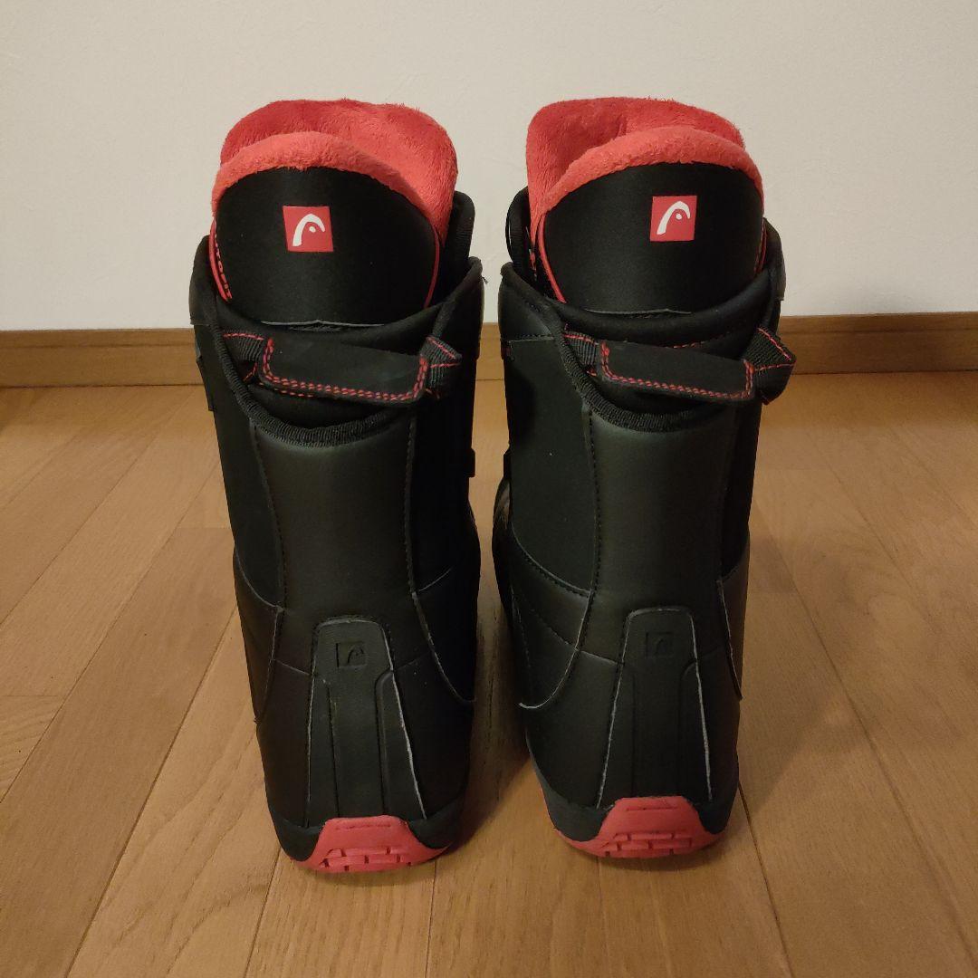 HEAD SCOUT BOA スノーボードブーツ 28.5cm ブラック/レッド