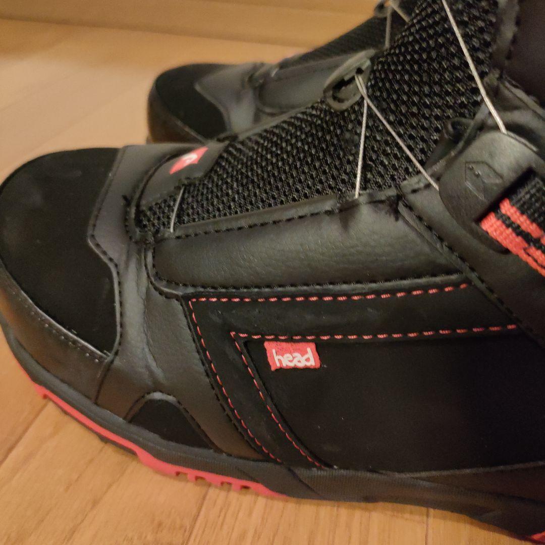 HEAD SCOUT BOA スノーボードブーツ 28.5cm ブラック/レッド