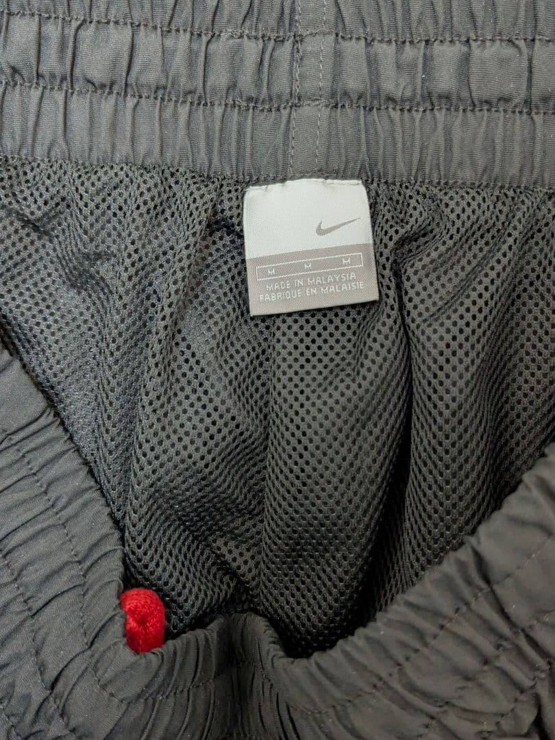 ００s Nike ナイロン セットアップ ブラック ドローコード ｙ２ｋ 短丈