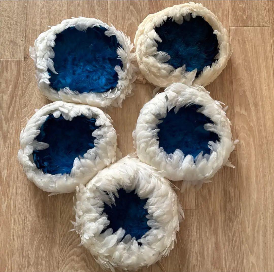 フラダンス　ブルー　ウリウリヘッド　5個