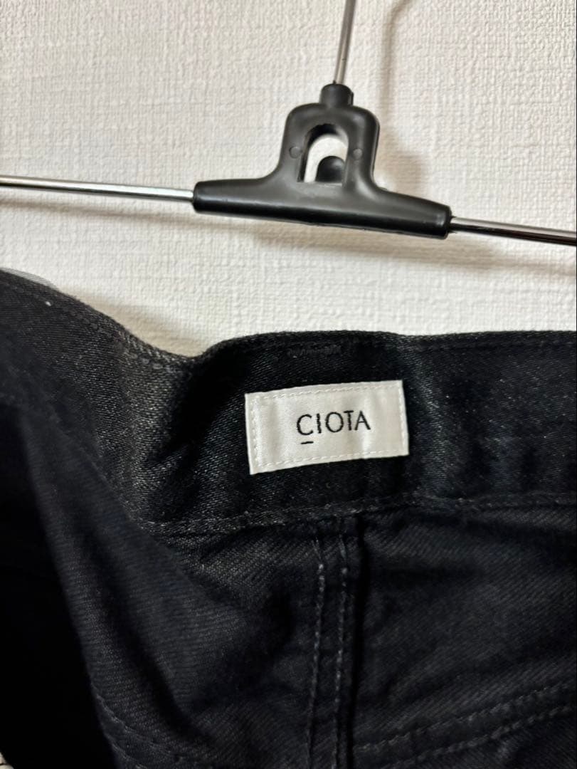 ciota ストレートデニム　black 31