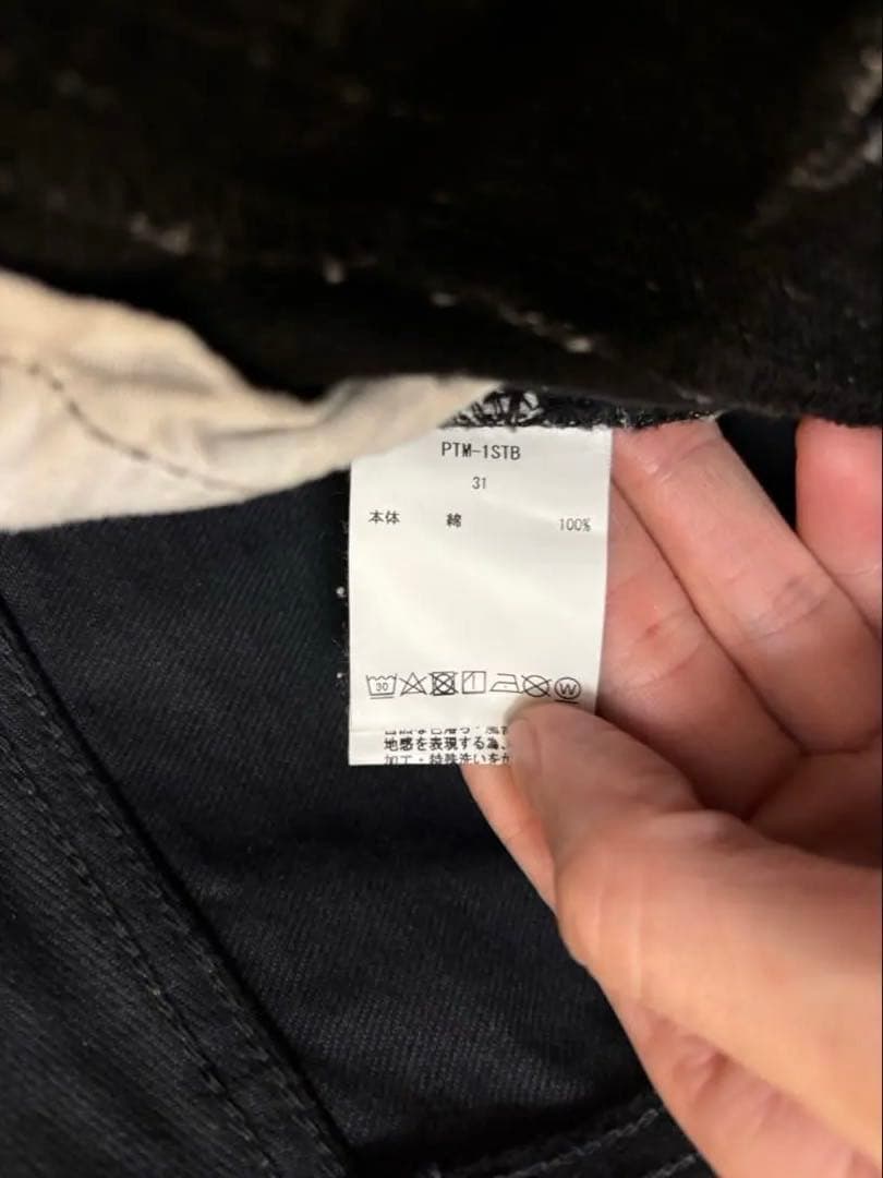 ciota ストレートデニム　black 31