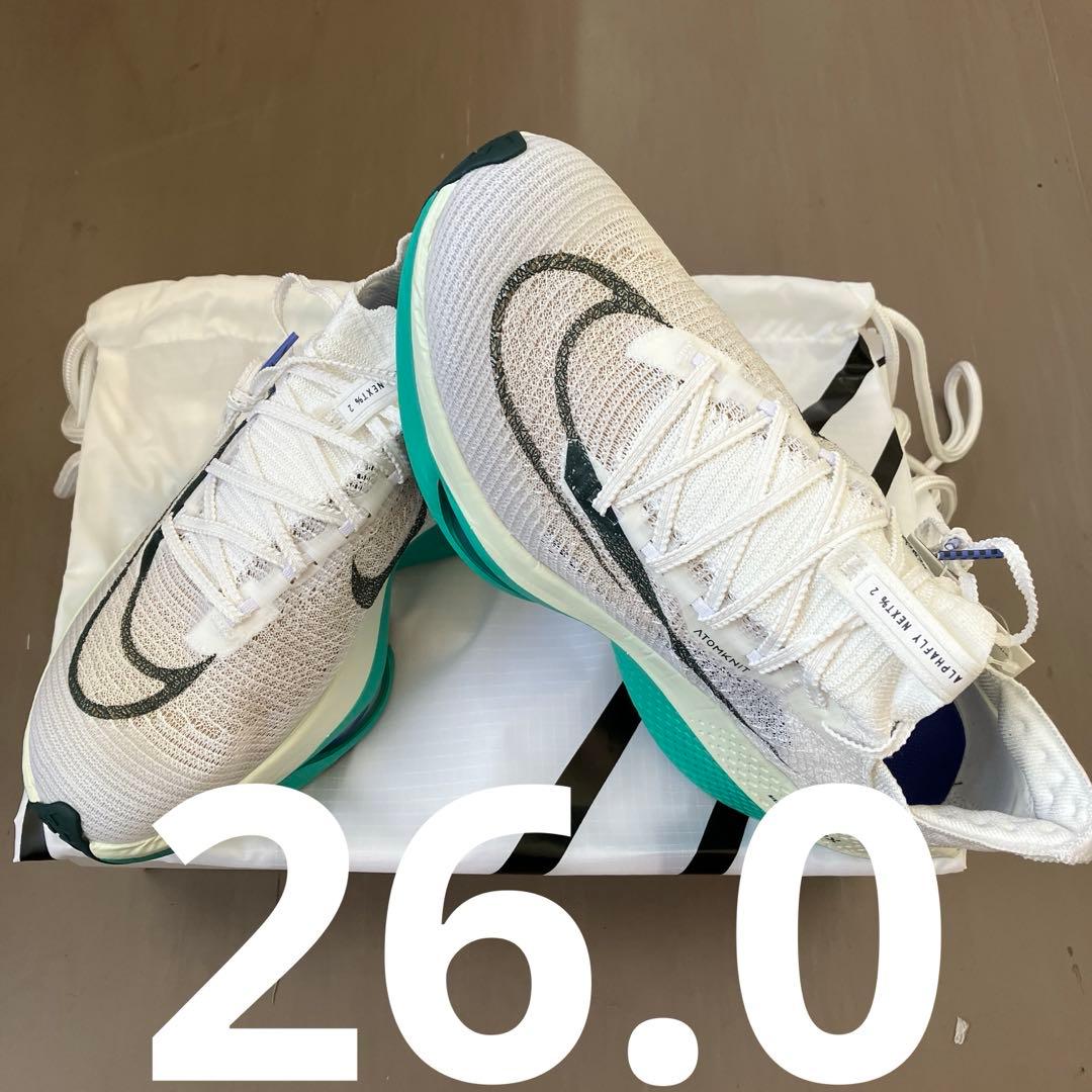 ズーム アルファフライ ネクスト％2★26.0cm★DN3555-100