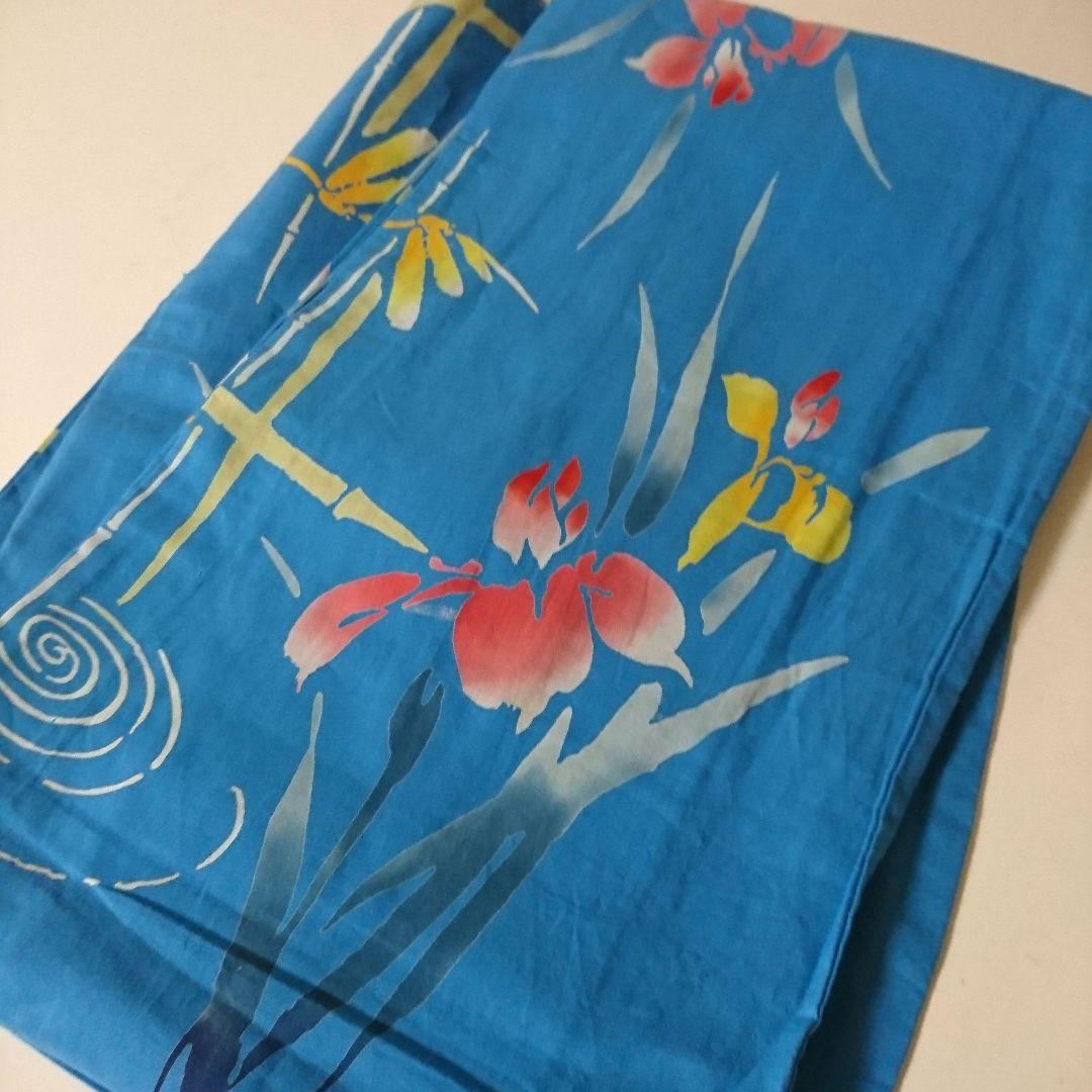 1538★浴衣 藍染 本染め 11枚セット おまとめ リメイク素材