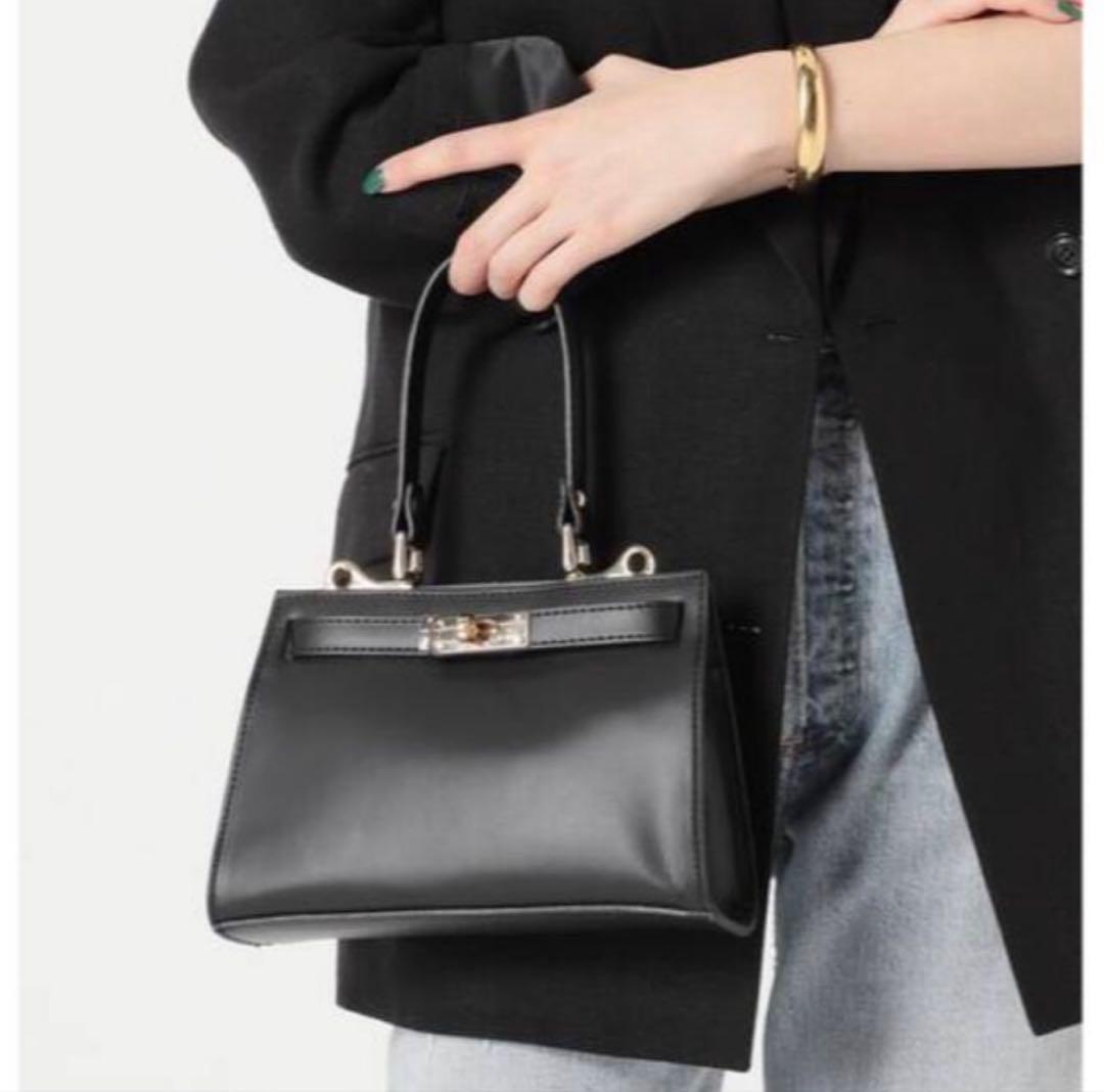 オウレンティCLASSIC 2WAY ショルダーバッグ ブラック