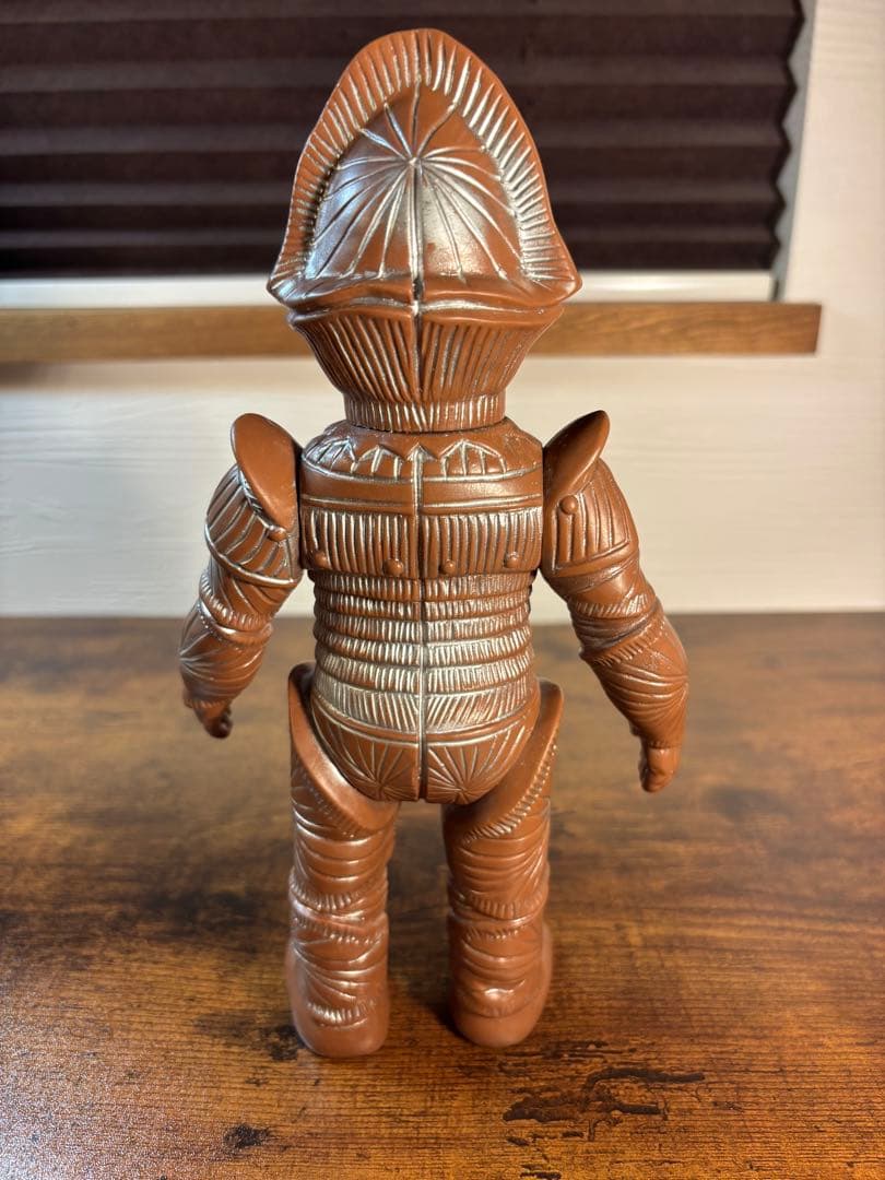 ブルマァク　ボーグ星人　当時物　ソフビ　美品　シルバー多め　マルサン