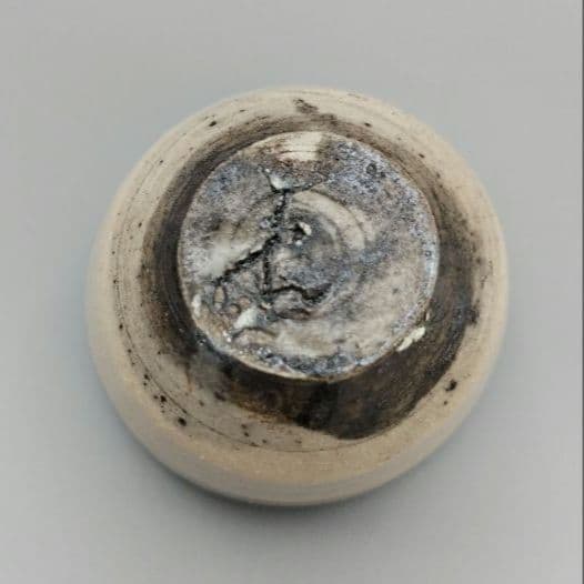 小山富士夫(古山子)　酒觴(呉須刷毛目)