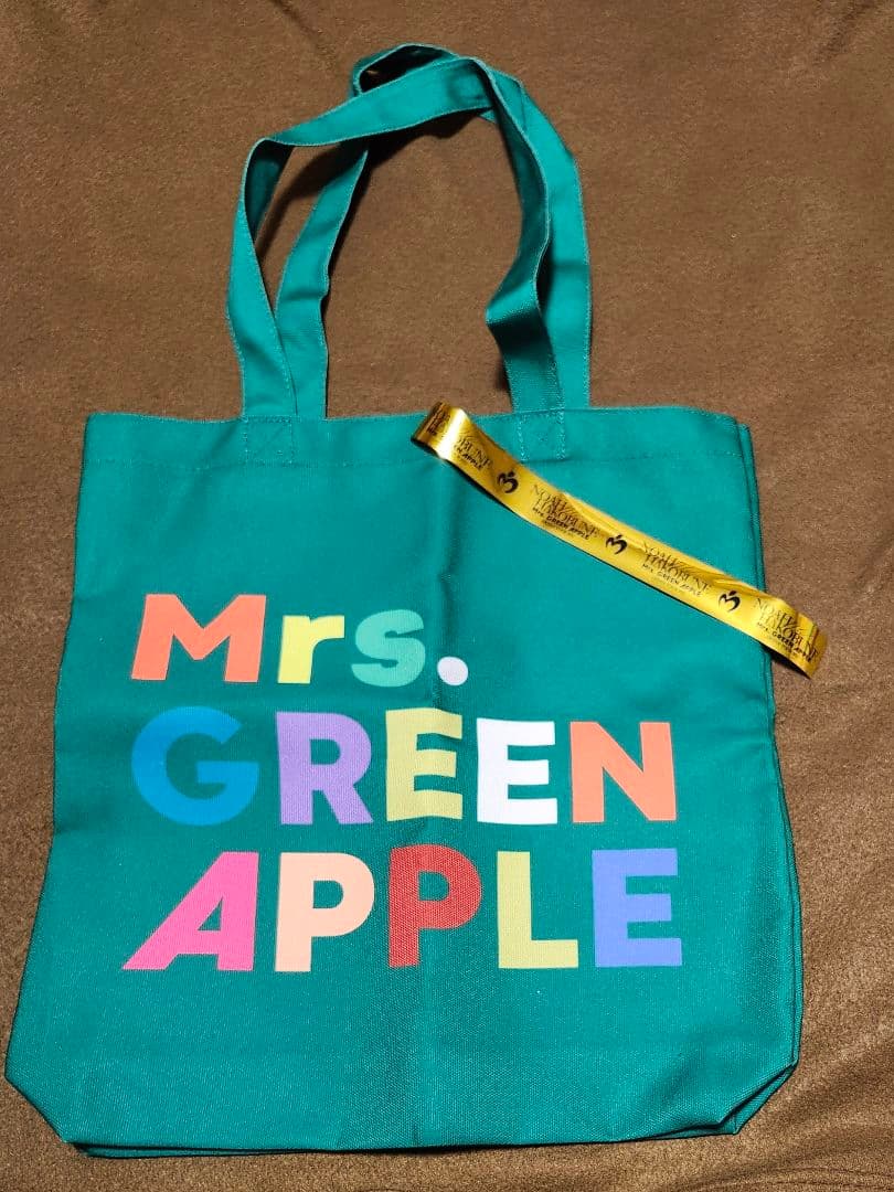 【土日限定値下げ❗】Mrs.GREEN APPLE★トートバッグ＋銀テ