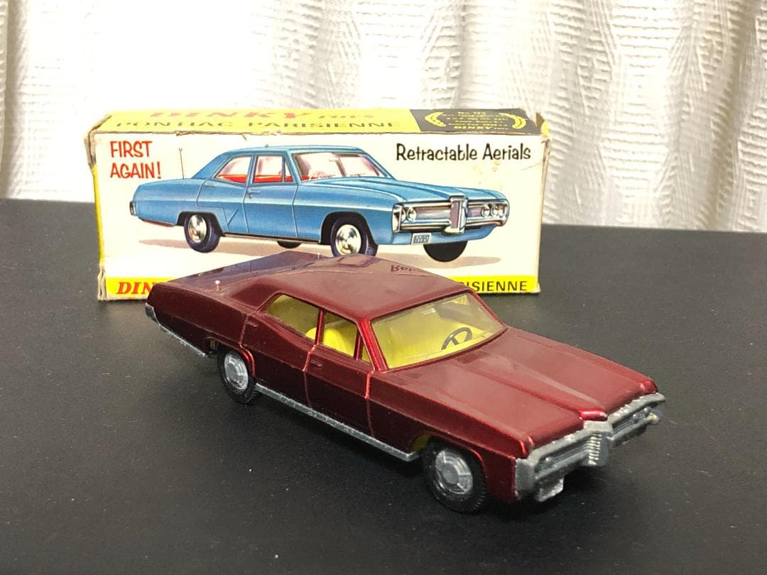 【元箱付・激レア】ディンキー 173 ポンティアック パリジェンヌ アンテナ可動