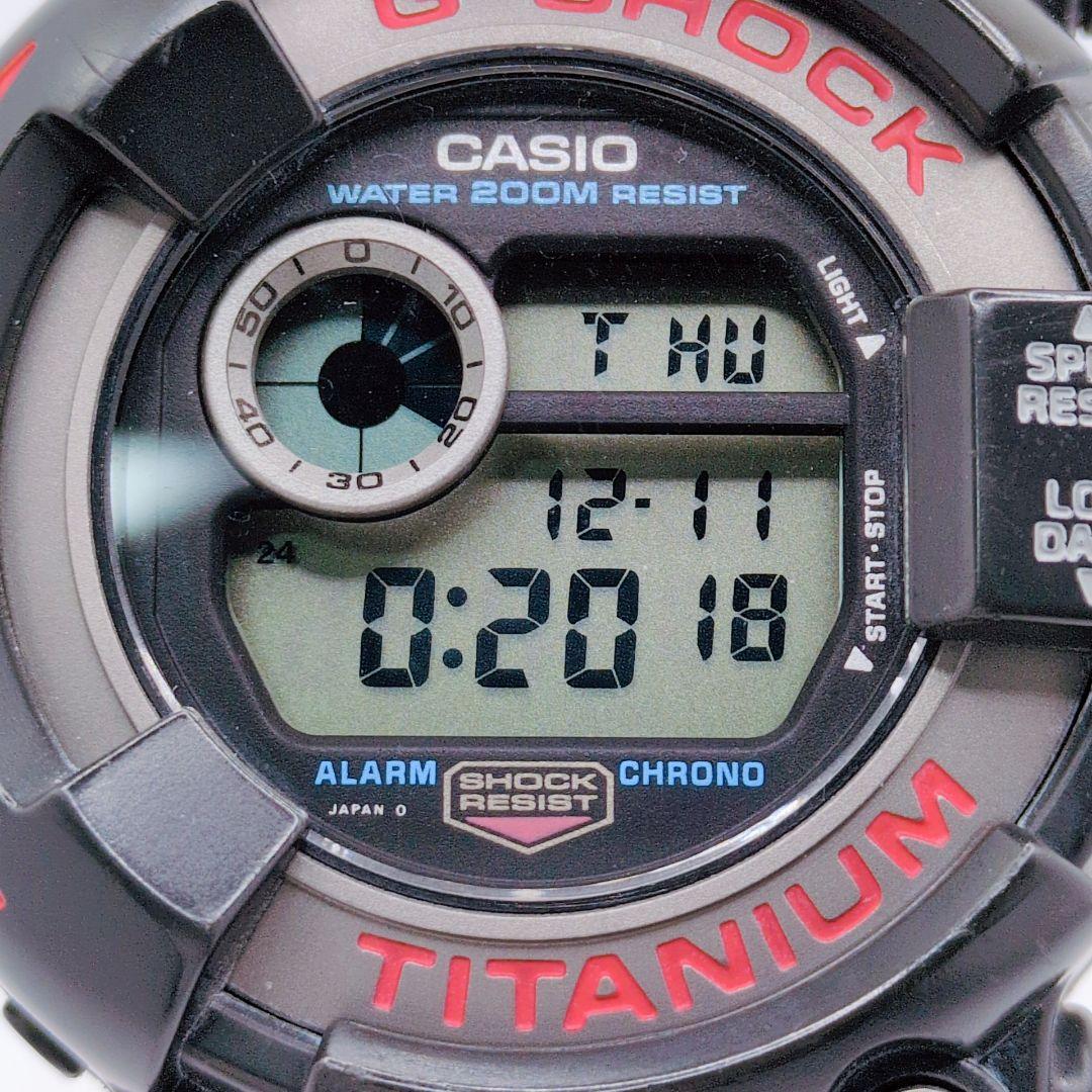 【稼働品】G-SHOCK DW-8200-1A 第2世代FROGMAN 美品