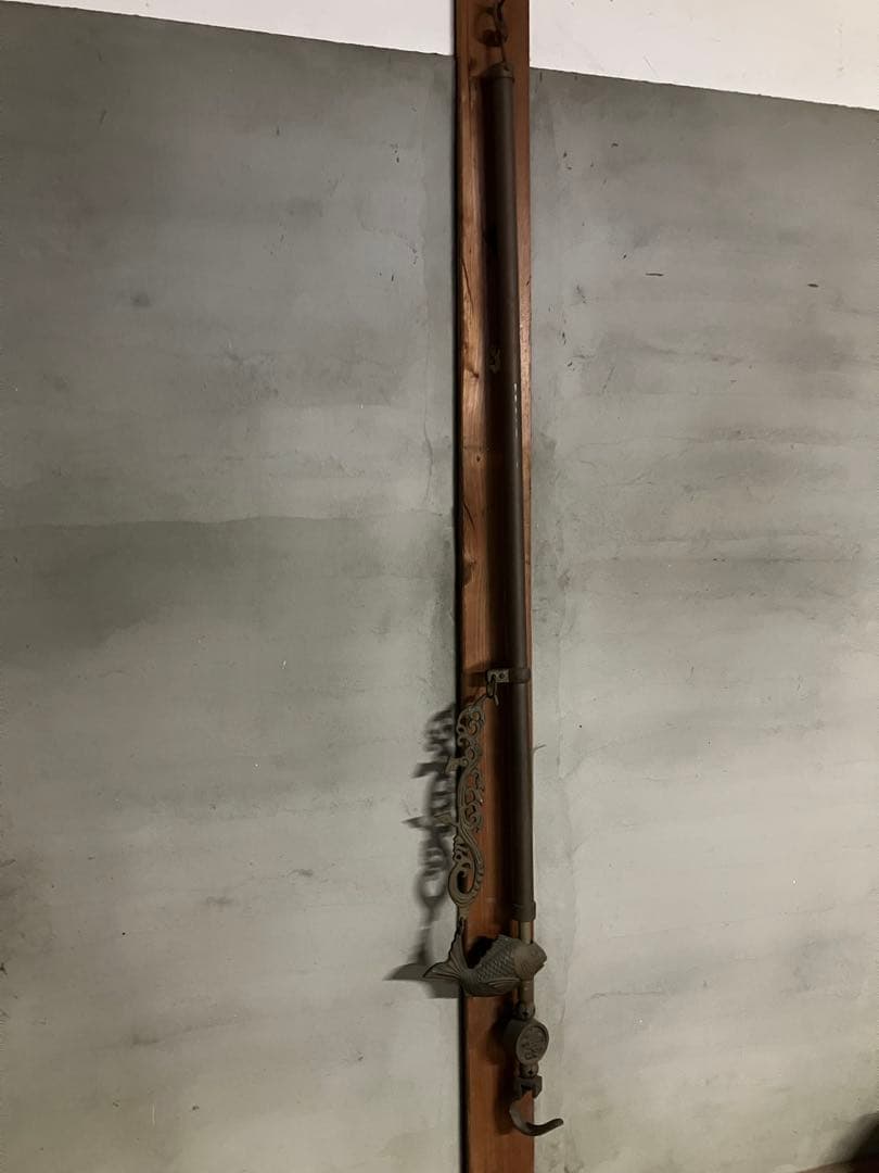 レトロ　自在鉤　囲炉裏