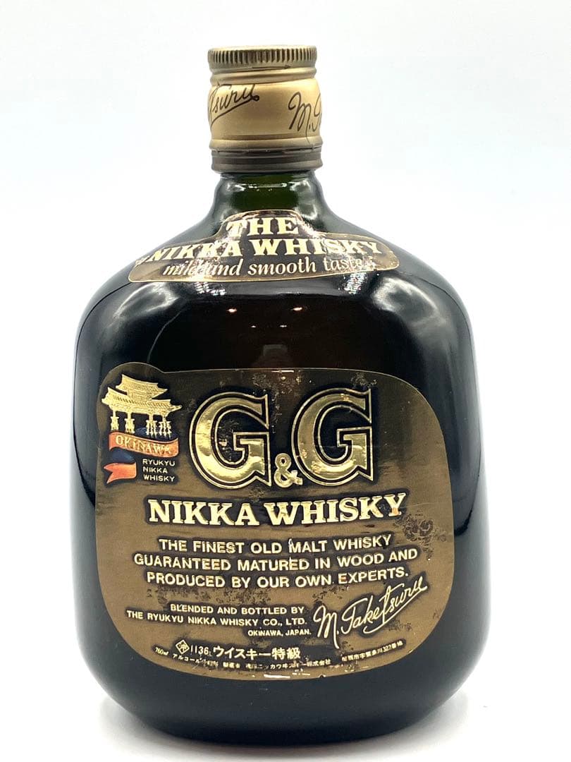 【未開封】G&G NIKKA ニッカウィスキー okinawa760ml 43度