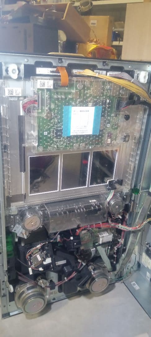 送料込　パチスロ　実機　5号機　花の慶次　戦極めし〜　アミューズ　鍵付