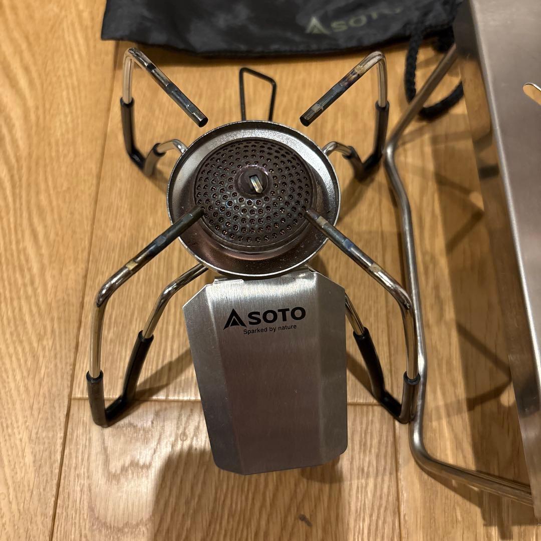 SOTO レギュレーターストーブ　テーブルセット