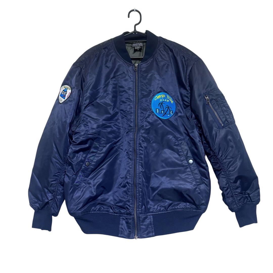 【美品】杉山清貴&オメガトライブ フライトジャケット MA-1 シティポップ