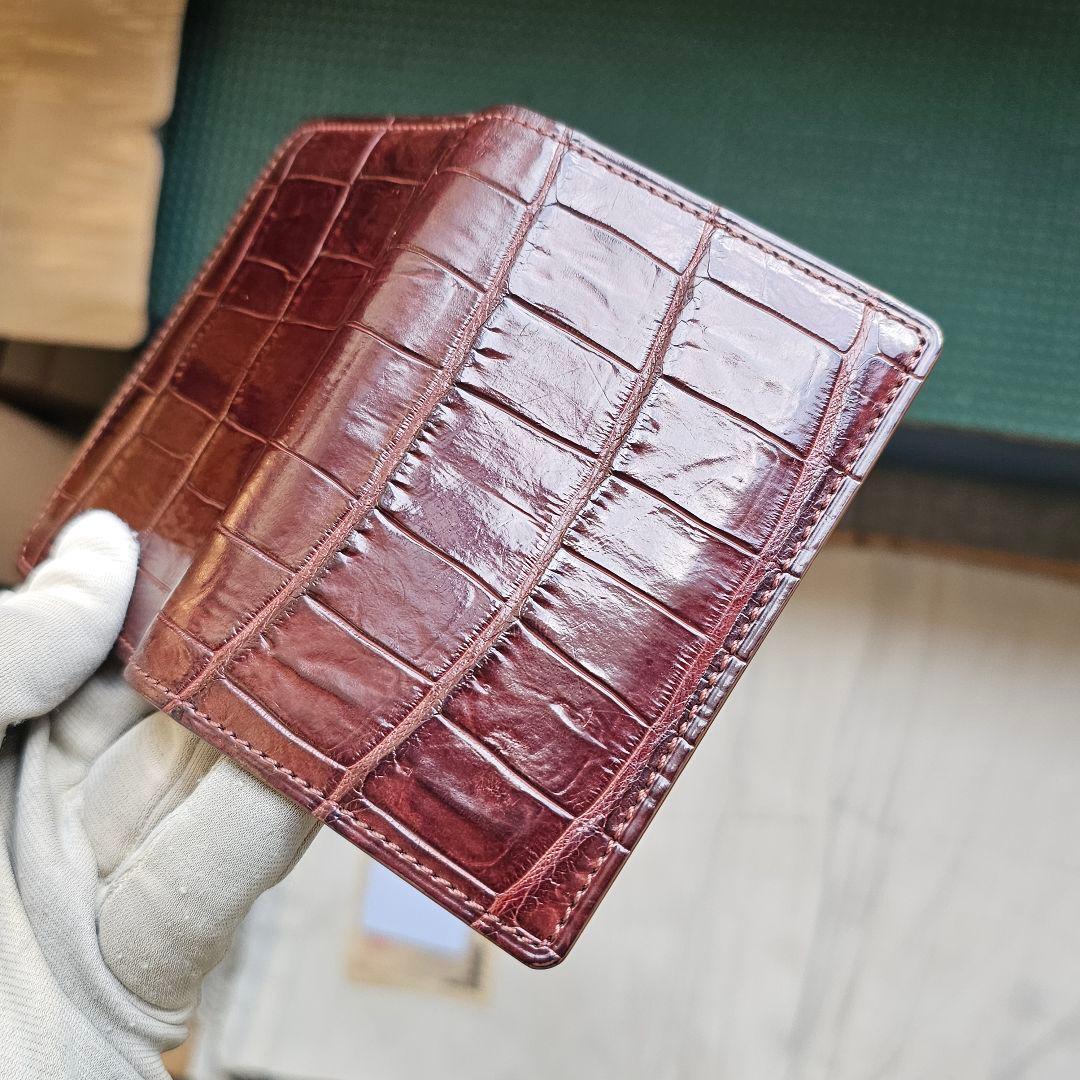 GANZO ガンゾ 名刺入れ クロコダイル crocodile ポロサス カード