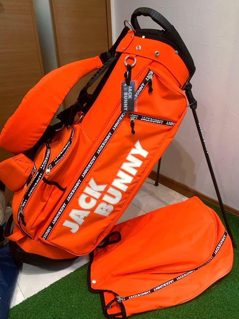 希少　良品　パーリーゲイツ　ジャックバニー　キャディバッグ　メンズ　レディース