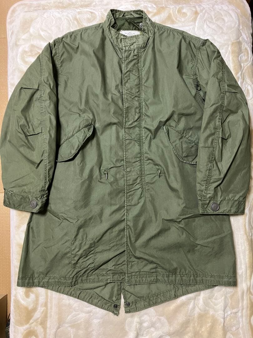 米軍実物　1968年度会計品　M-65 フィッシュテールパーカー　アルミジッパー