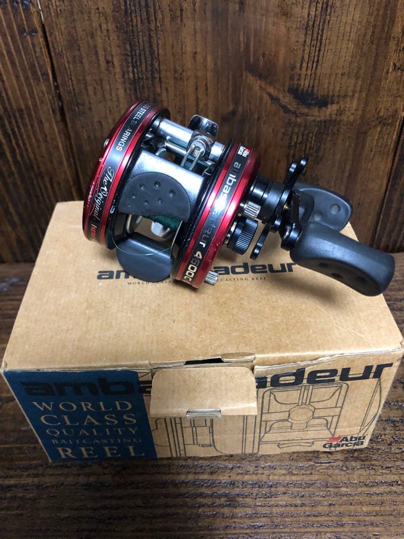 アブガルシア アンバサダー 4600C ガンナー gunnar red