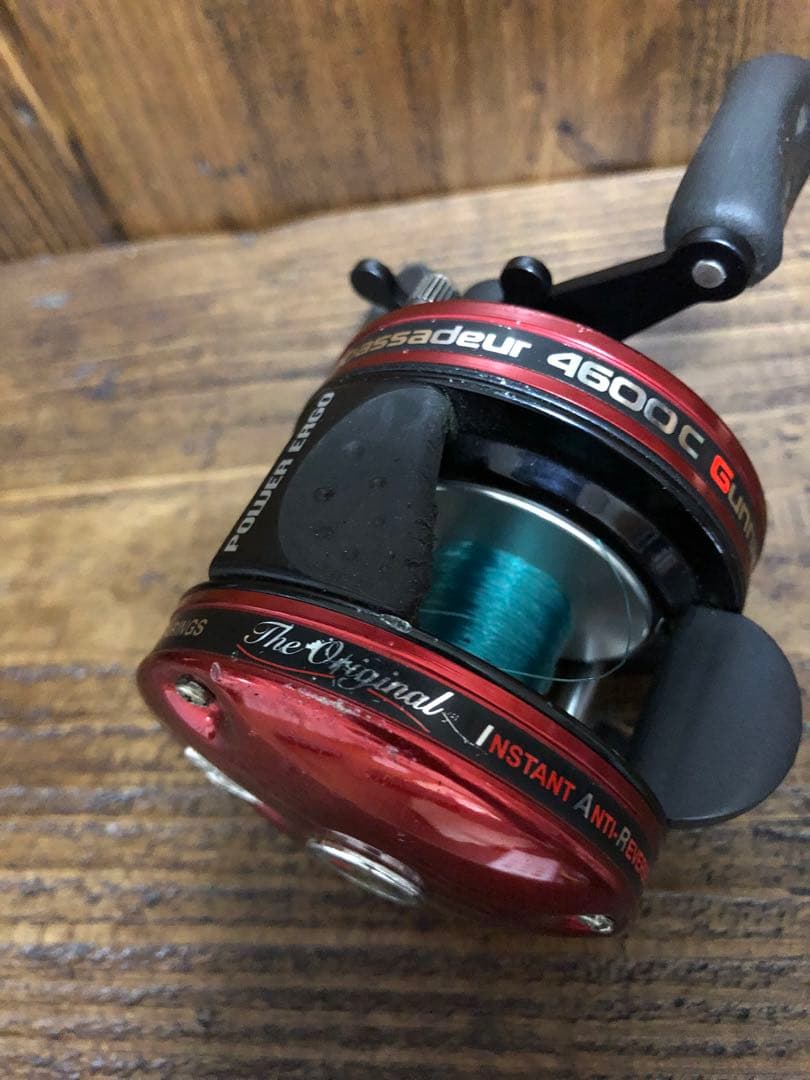 アブガルシア アンバサダー 4600C ガンナー gunnar red