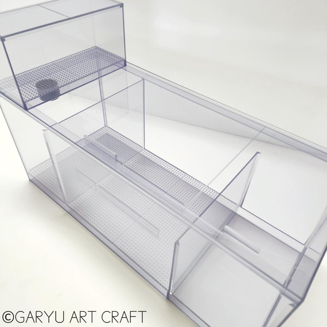 □国産3層式濾過槽□700×300×300h□オーバーフロー水槽用□