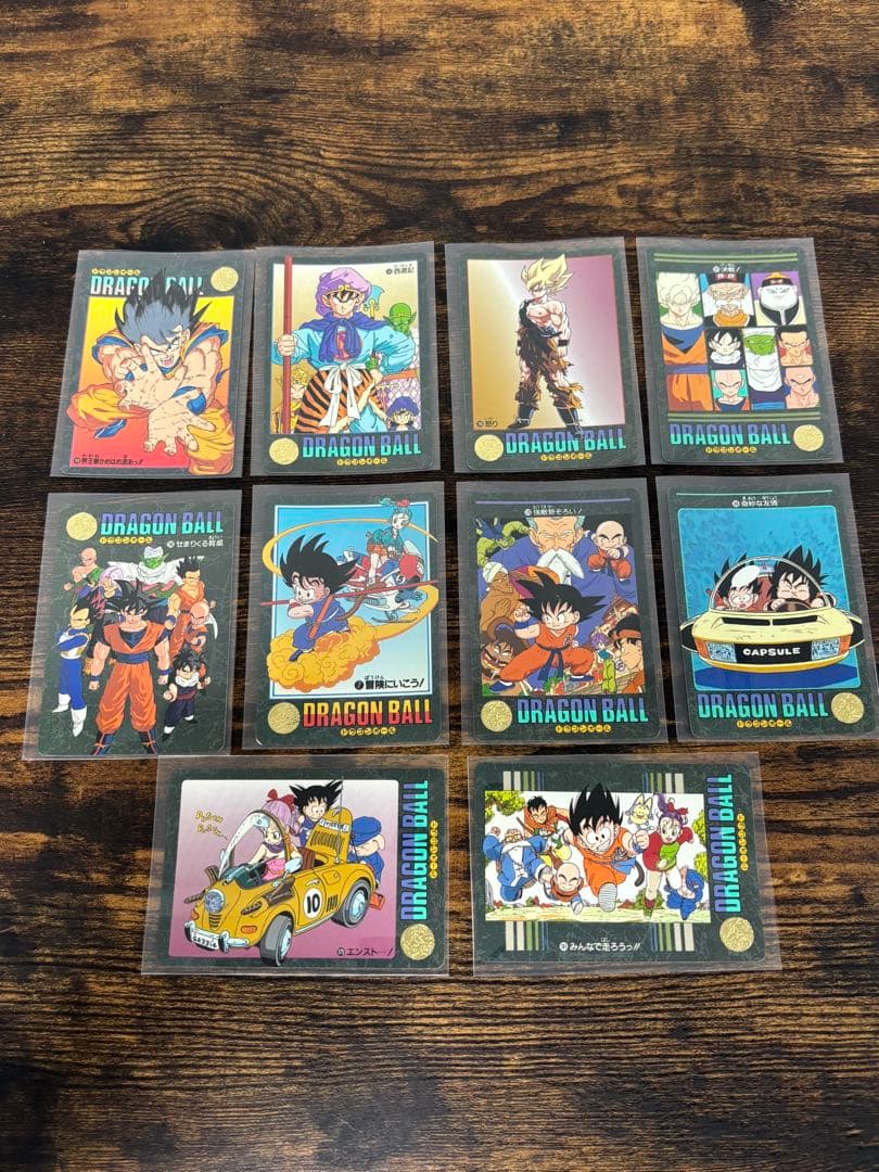 ドラゴンボールカードセット　カードダス