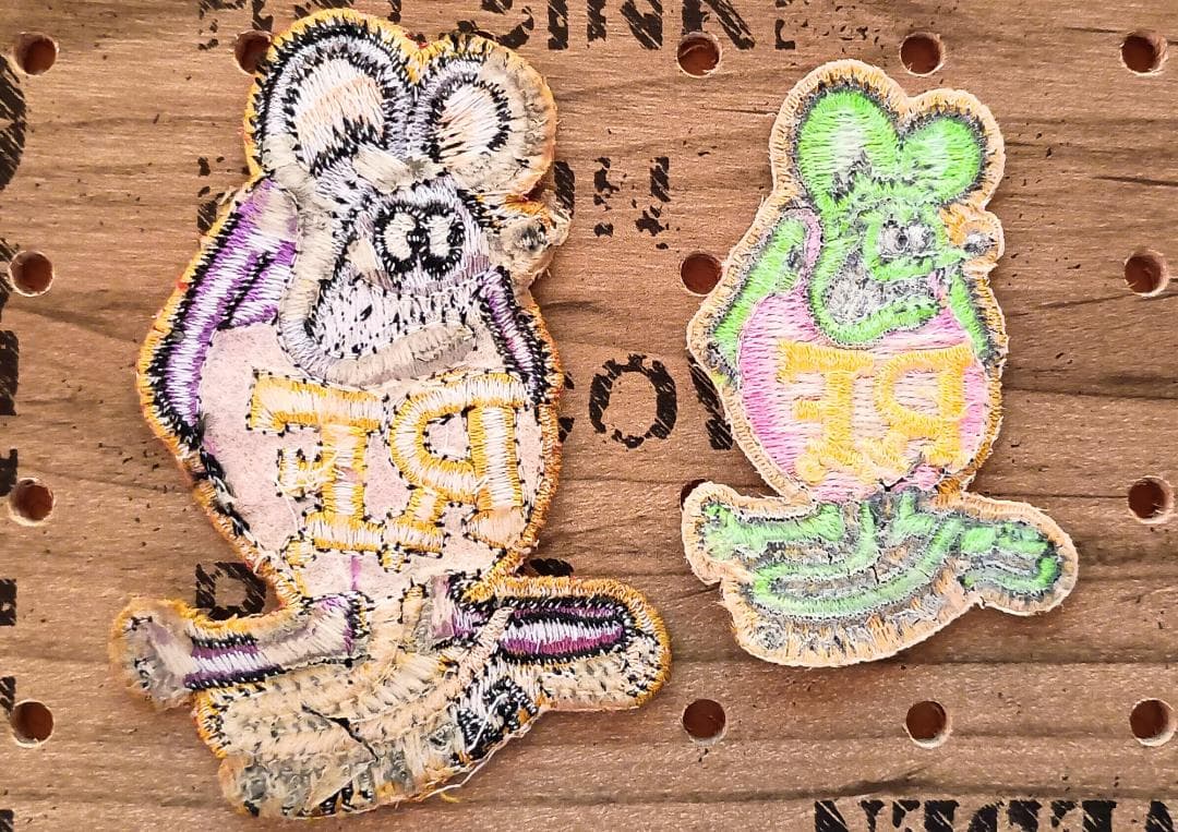 ラットフィンク ピンバッジ 缶バッジ ワッペン 9点セット RATFINK