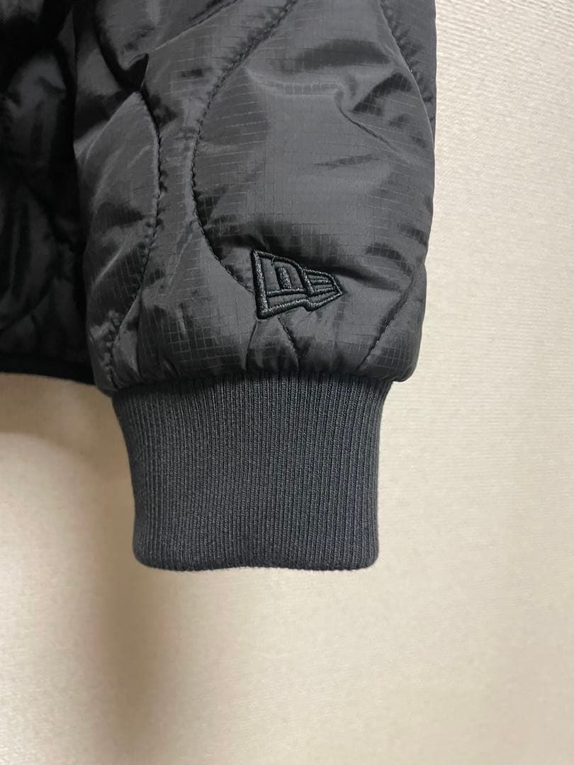 NEW ERA ニューエラ ゴルフ キルティングジャケット 黒 中綿ジャケット