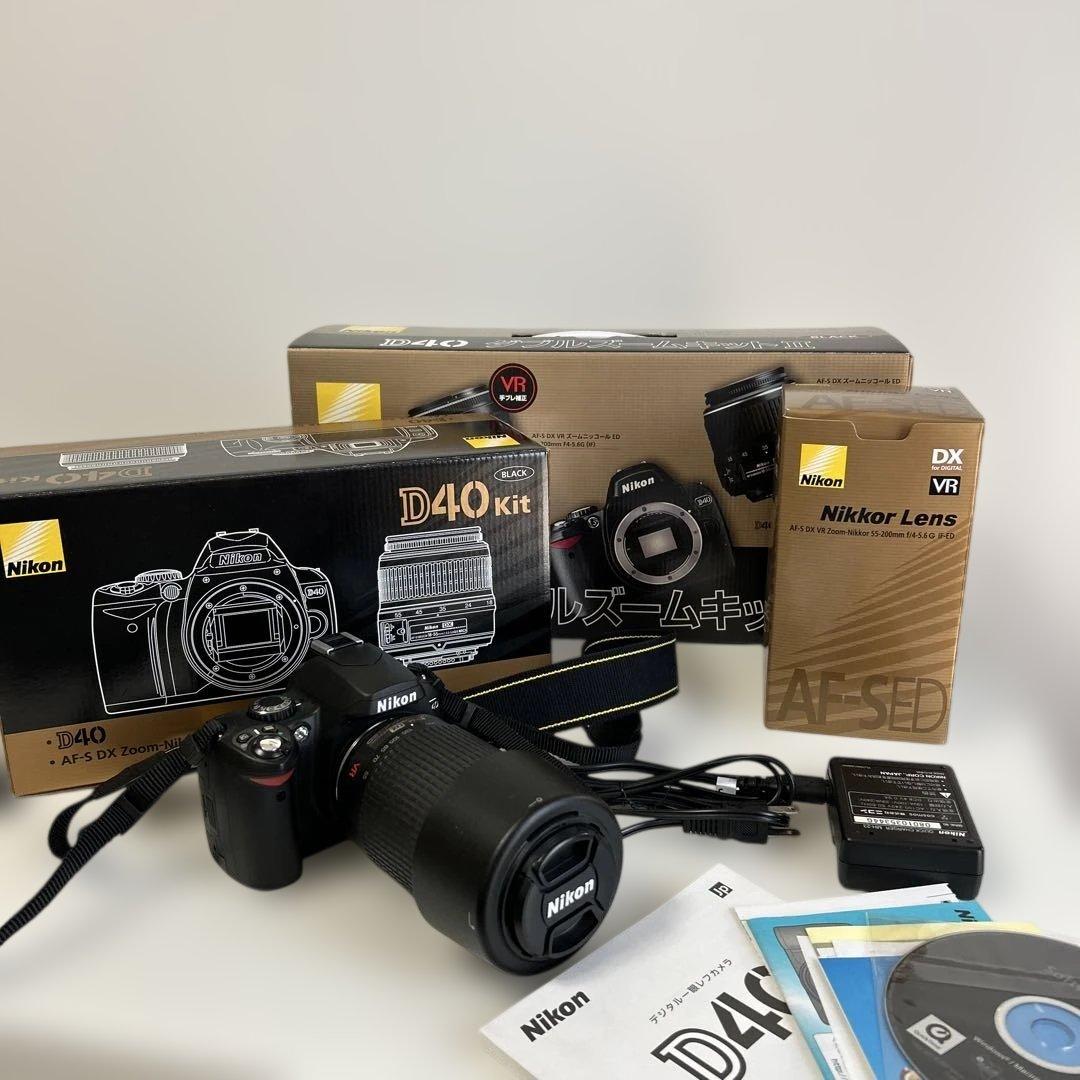 ⭐️【極美品】Nikon D40 Kit デジタル一眼レフカメラ⭐️