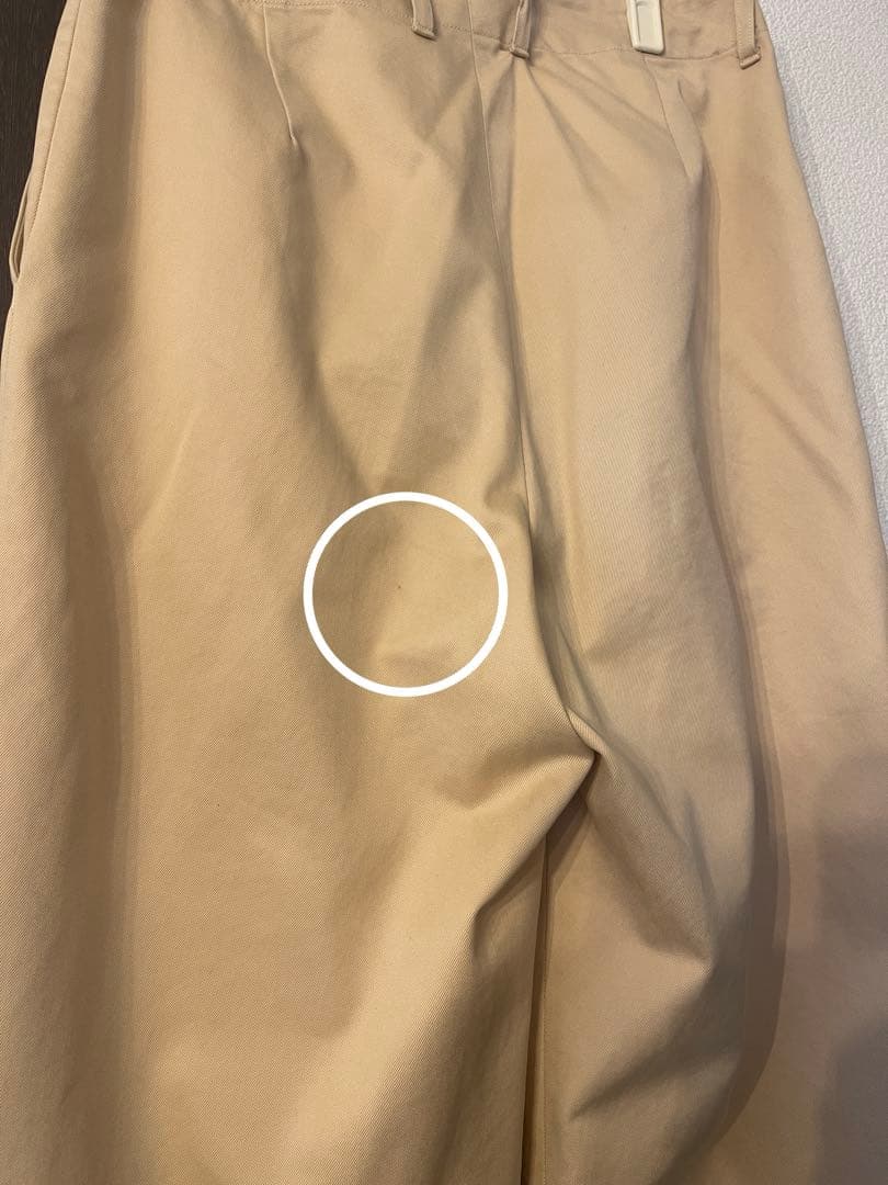 限定値下げ　AURALEE フィンクスチノワイドタックパンツ