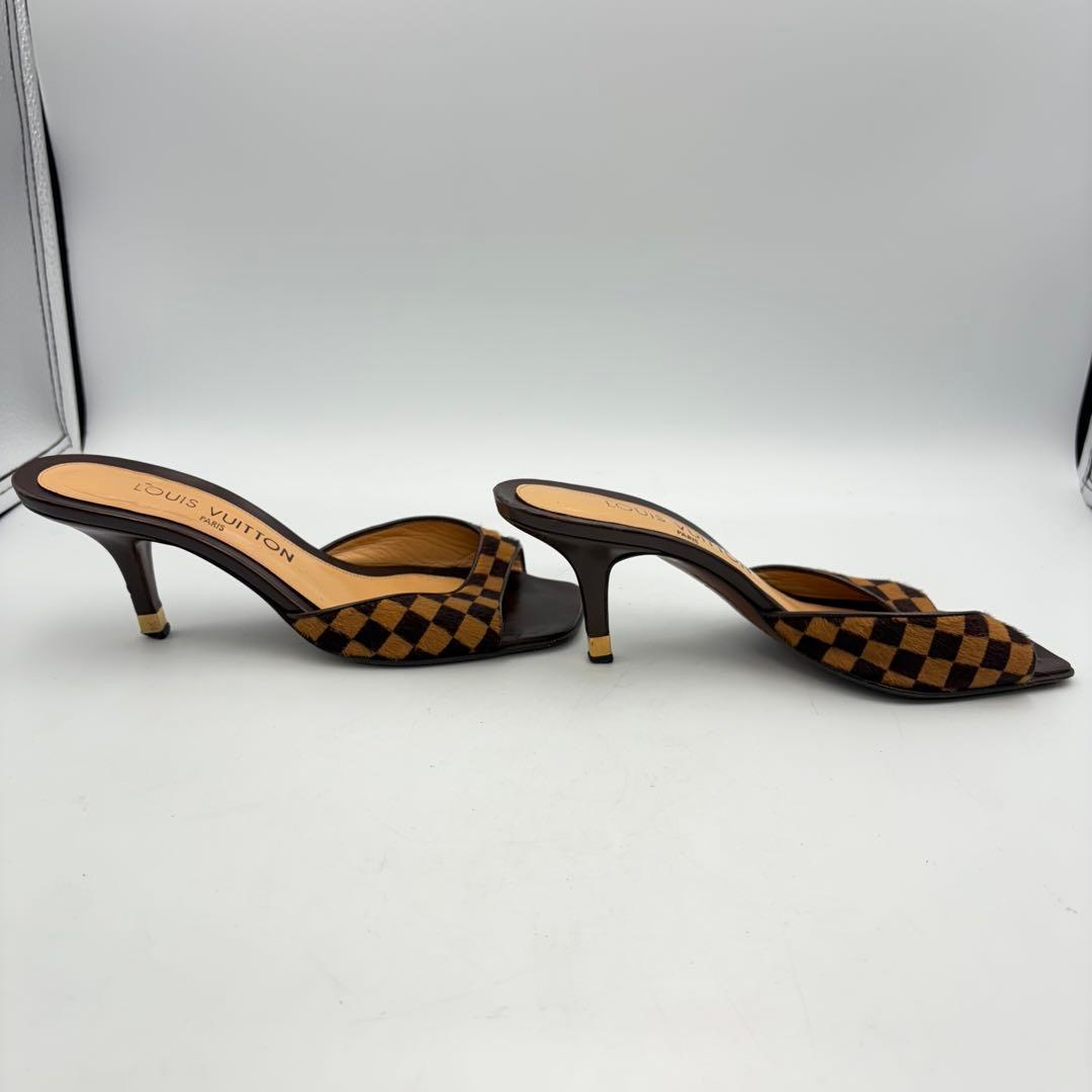ルイヴィトン ダミエ ミュールサンダル レディース 0725-S6534h