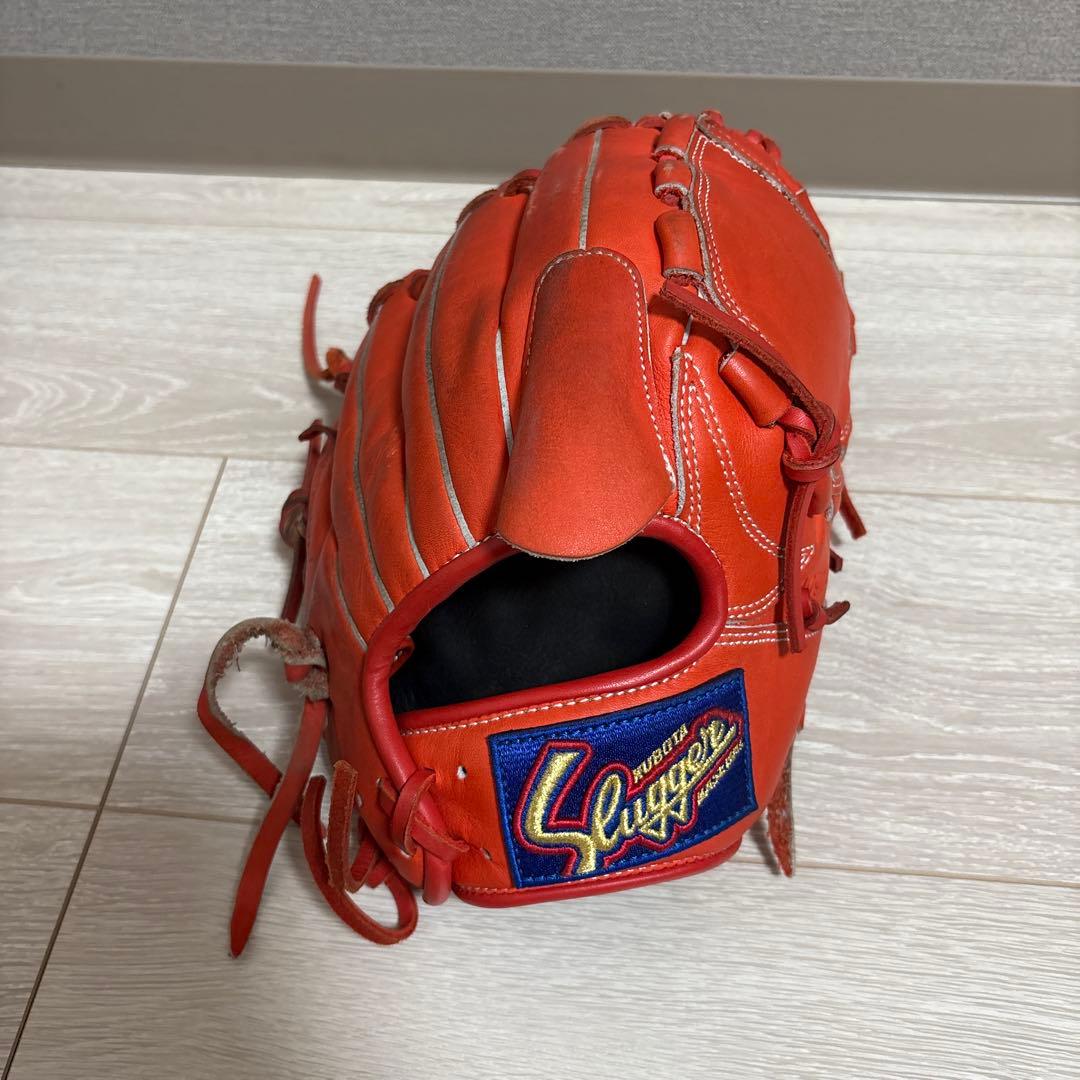 スラッガー 軟式グローブ オレンジ