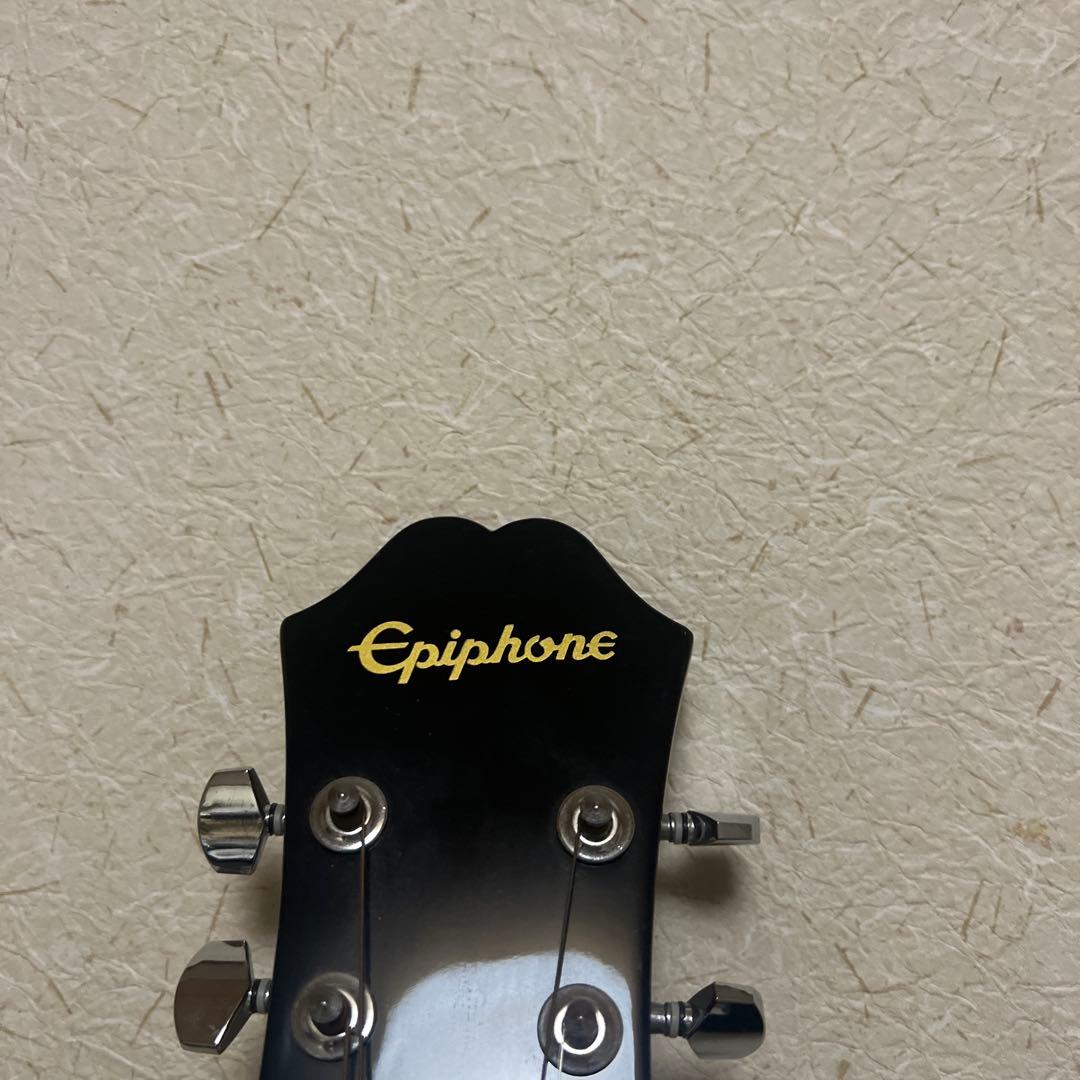 Epiphone アコースティックギター ギターケース、カポ、予備の弦
