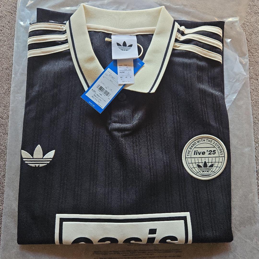 adidas ポロシャツ ブラック XL