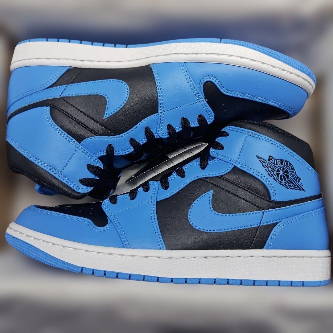 エアジョーダンⅠ　MID　ユニバーシティブルー