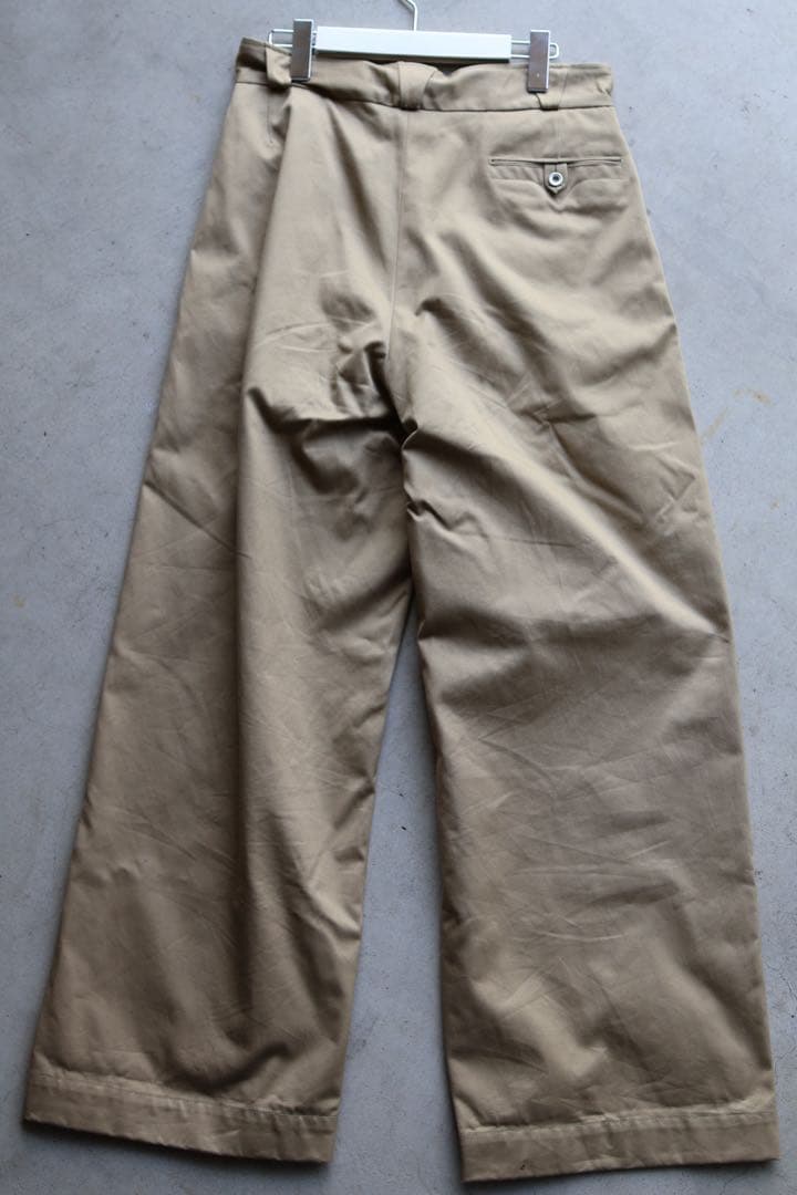 FUMIKA_UCHIDAチノパン 2タックパンツ 38