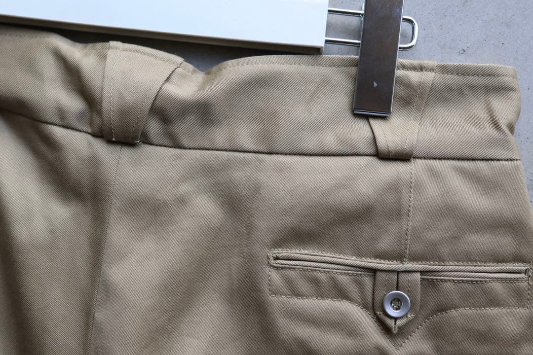 FUMIKA_UCHIDAチノパン 2タックパンツ 38