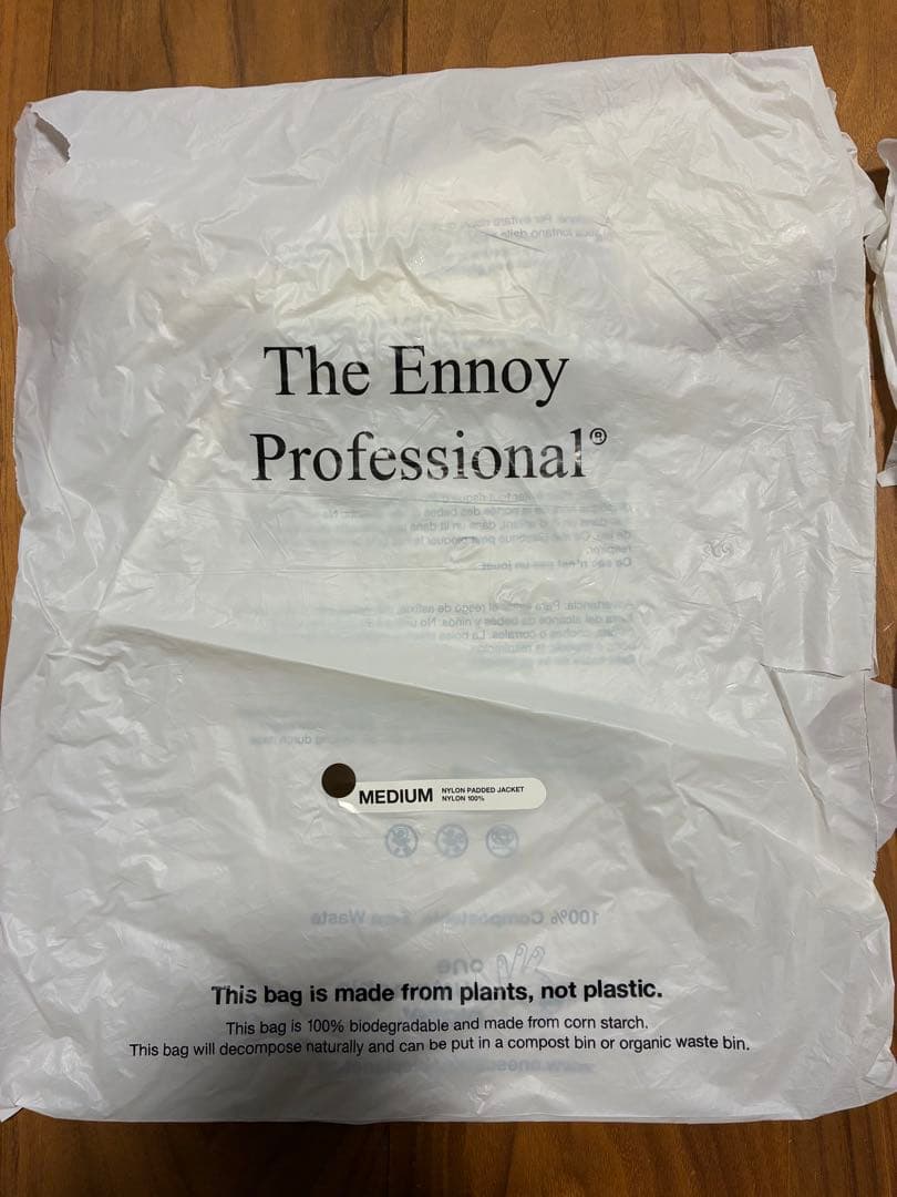 【Mサイズ】ennoy 2022AW Nylon Paddedセットアップ